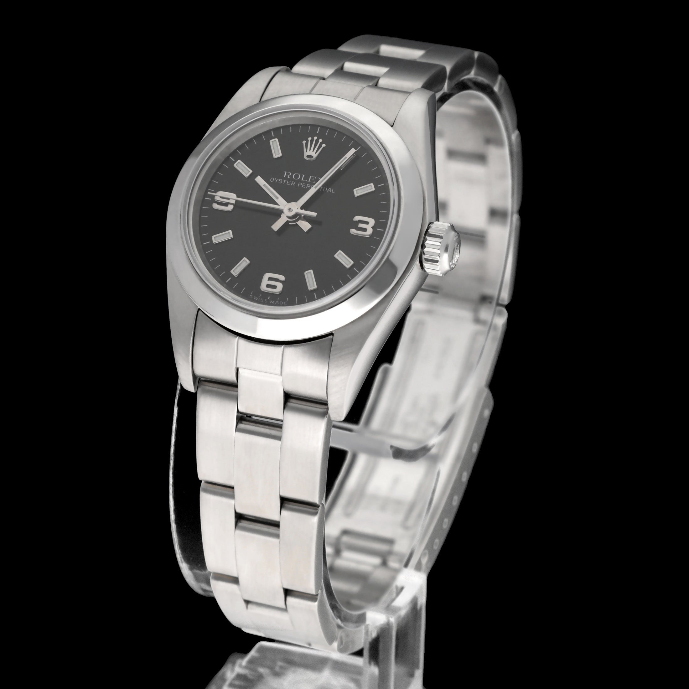 Rolex Oyster Perpetual 76080 - 2000 - Rolex horloge - Rolex kopen - Rolex dames horloge - Trophies Watches