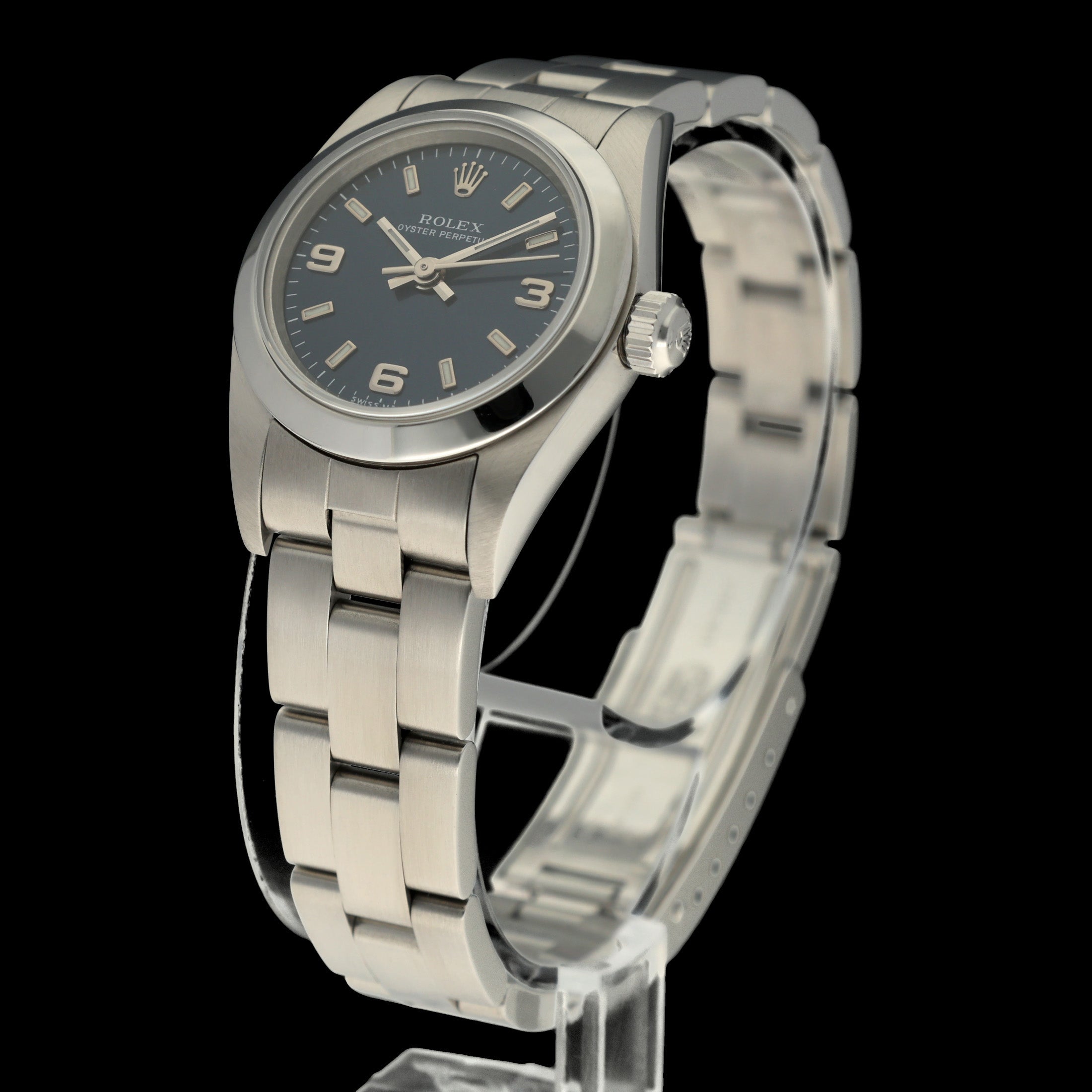 Rolex Oyster Perpetual 67180 - 1997 - Rolex horloge - Rolex kopen - Rolex dames horloge - Trophies Watches