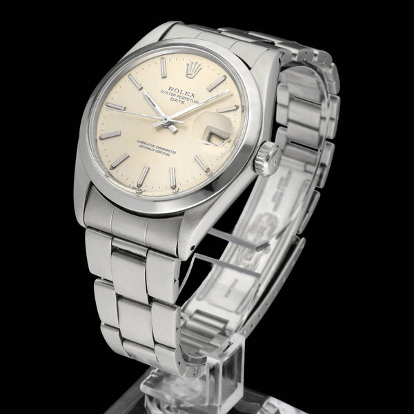 Rolex Oyster Perpetual Date 1500 - 1968 - Rolex horloge - Rolex kopen - Rolex heren horloge - Trophies Watches