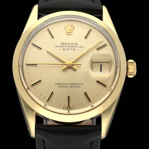 Rolex Oyster Perpetual Date 1550 - 1973 - Rolex horloge - Rolex kopen - Rolex heren horloge - Trophies Watches