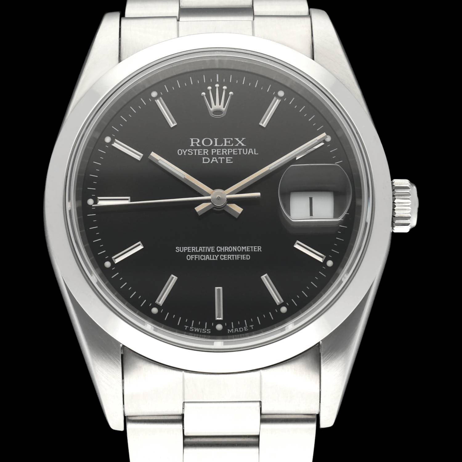 Rolex Oyster Perpetual Date 15200 - 1996 - Rolex horloge - Rolex kopen - Rolex heren horloge - Trophies Watches