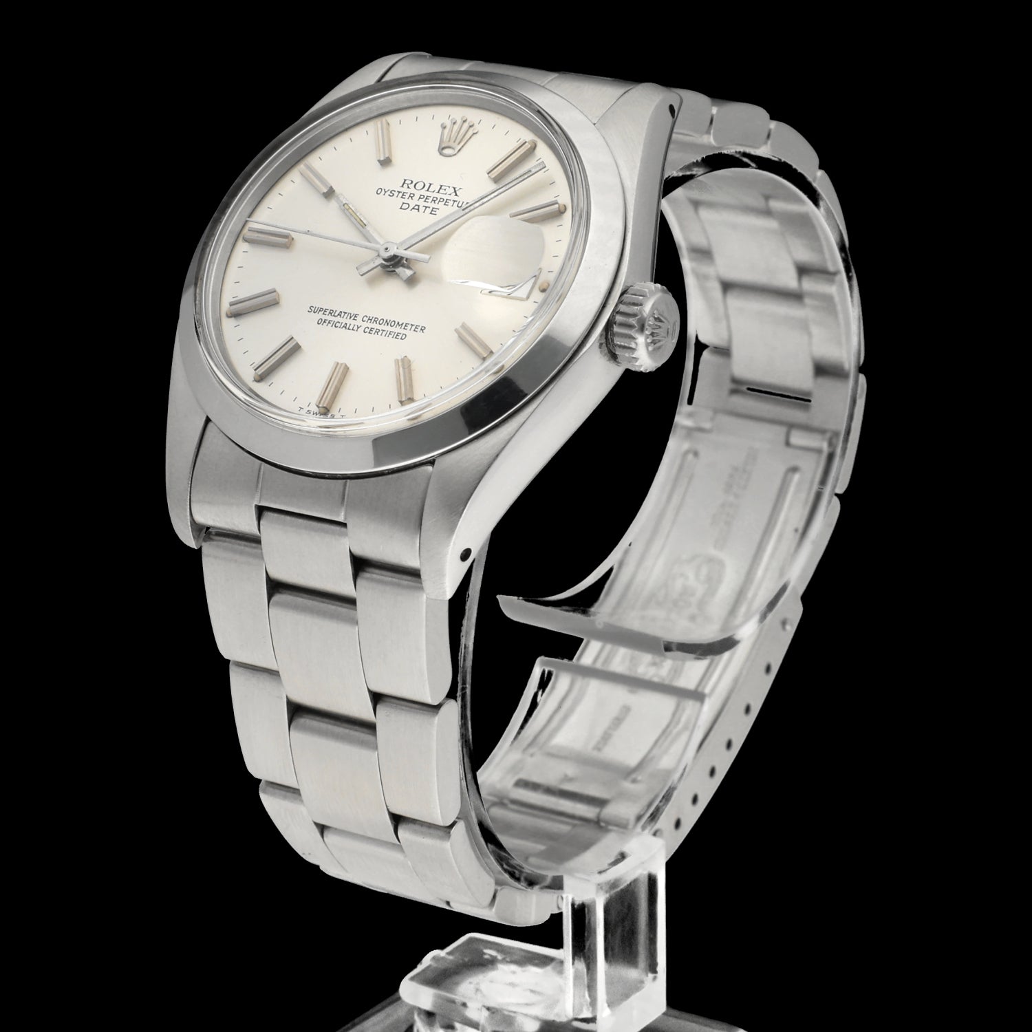 Rolex Oyster Perpetual Date 1500 - 1974 - Rolex horloge - Rolex kopen - Rolex heren horloge - Trophies Watches