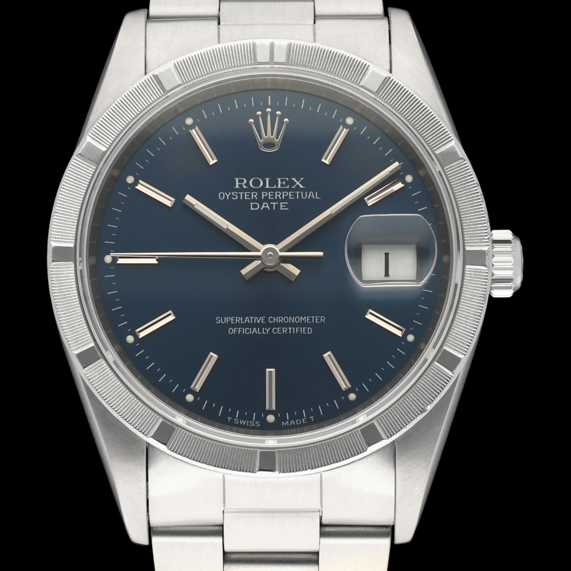 Rolex Oyster Perpetual Date 15210 - 1997 - Rolex horloge - Rolex kopen - Rolex heren horloge - Trophies Watches