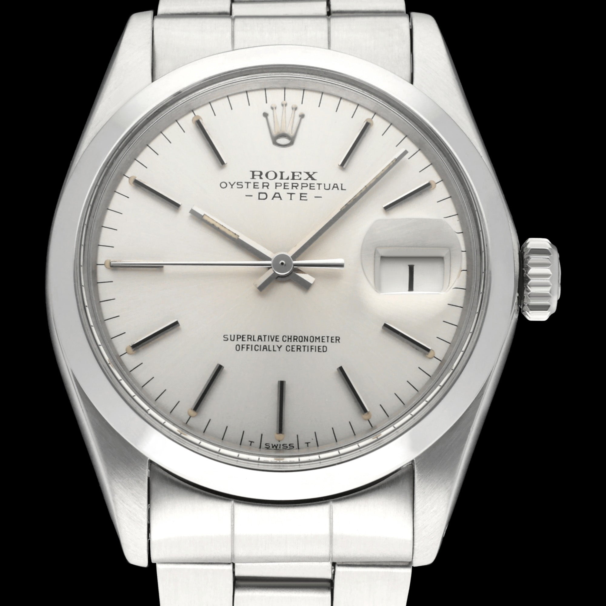 Rolex Oyster Perpetual Date 1500 - 1972 - Rolex horloge - Rolex kopen - Rolex heren horloge - Trophies Watches