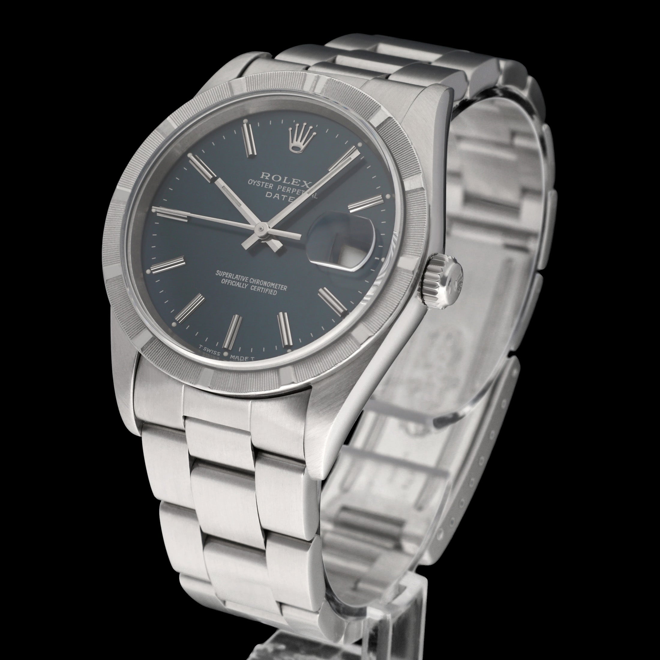 Rolex Oyster Perpetual Date 15210 - 1993 - Rolex horloge - Rolex kopen - Rolex heren horloge - Trophies Watches