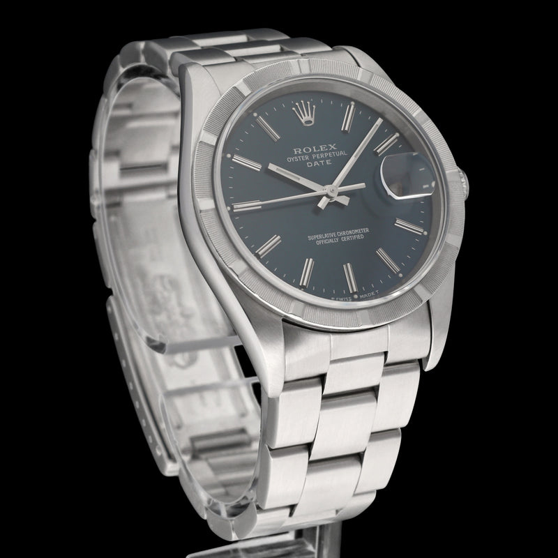 Rolex Oyster Perpetual Date 15210 - 1993 - Rolex horloge - Rolex kopen - Rolex heren horloge - Trophies Watches