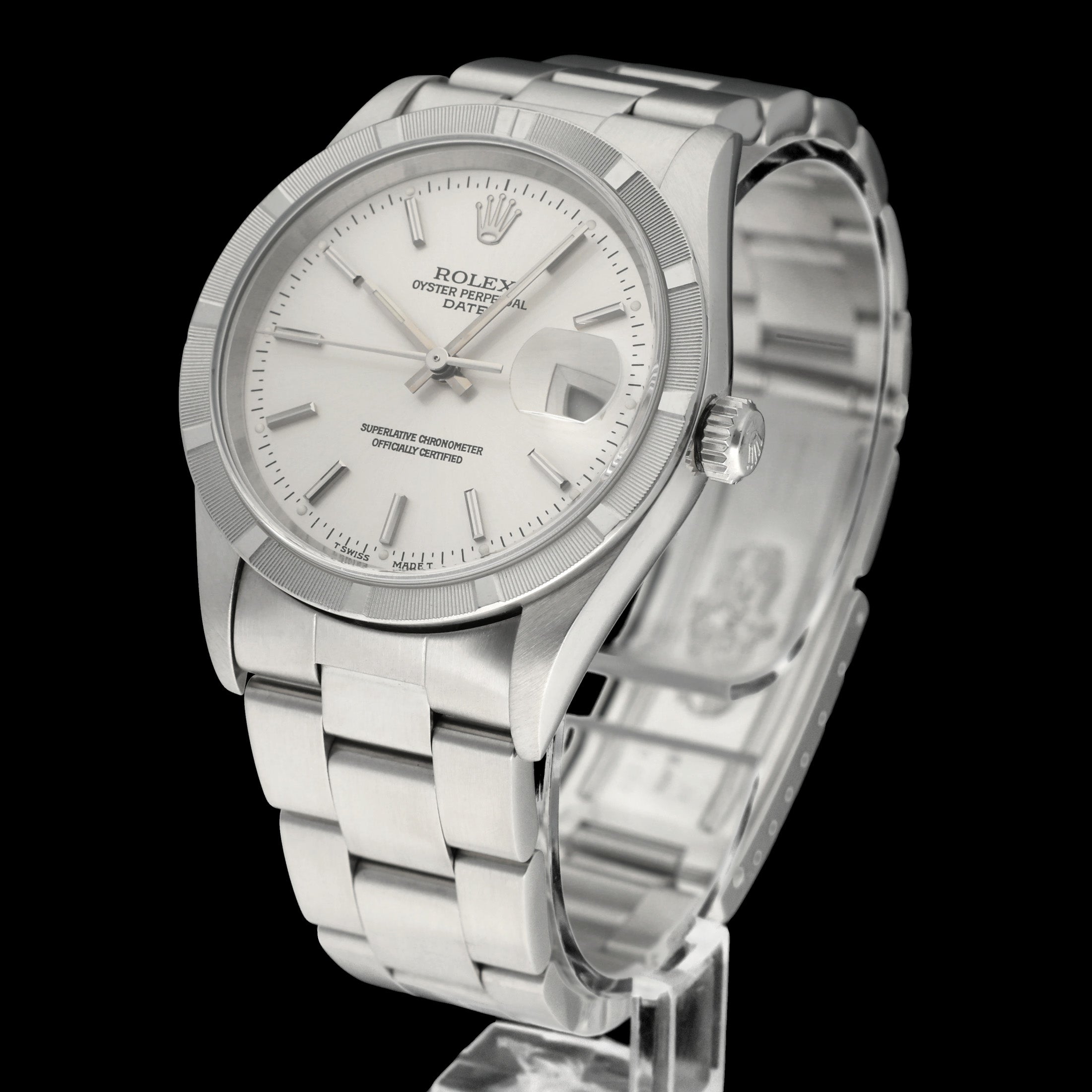 Rolex Oyster Perpetual Date 1520 - 1999 - Rolex horloge - Rolex kopen - Rolex heren horloge - Trophies Watches
