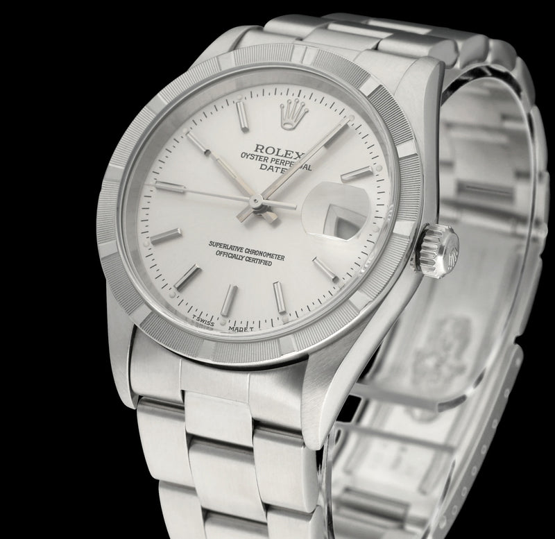 Rolex Oyster Perpetual Date 1520 - 1999 - Rolex horloge - Rolex kopen - Rolex heren horloge - Trophies Watches