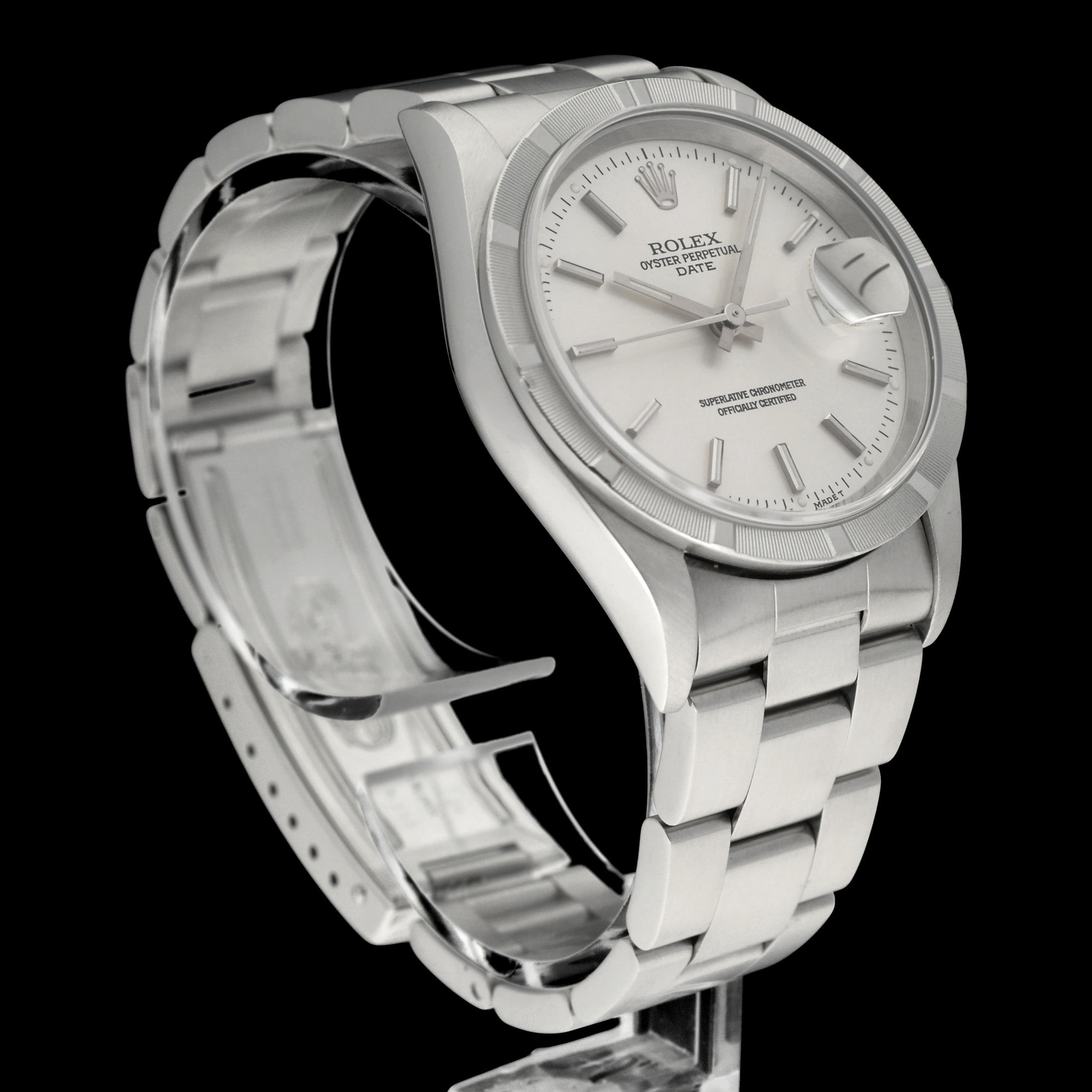 Rolex Oyster Perpetual Date 1520 - 1999 - Rolex horloge - Rolex kopen - Rolex heren horloge - Trophies Watches