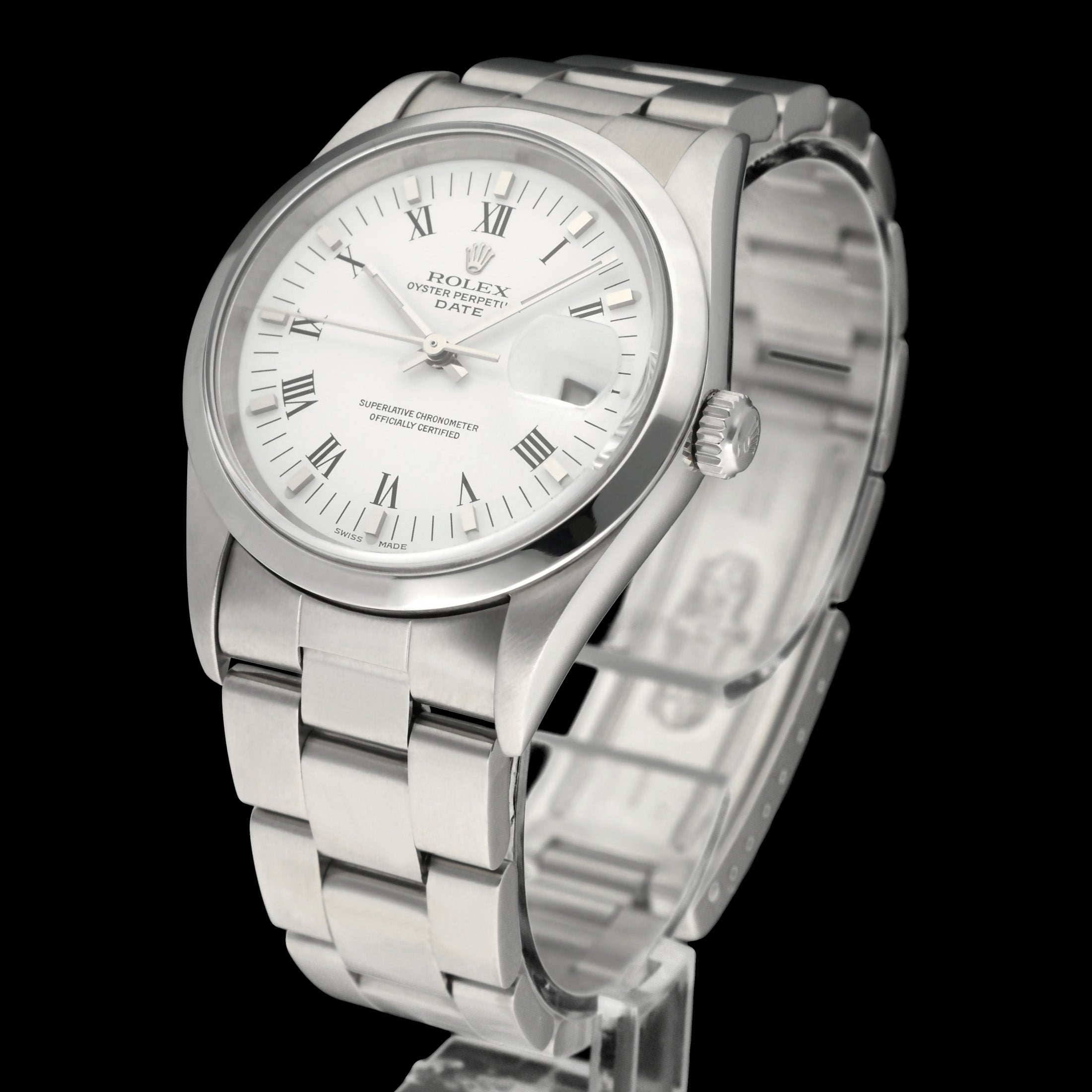 Rolex Oyster Perpetual Date 15200 - 1999 - Rolex horloge - Rolex kopen - Rolex heren horloge - Trophies Watches