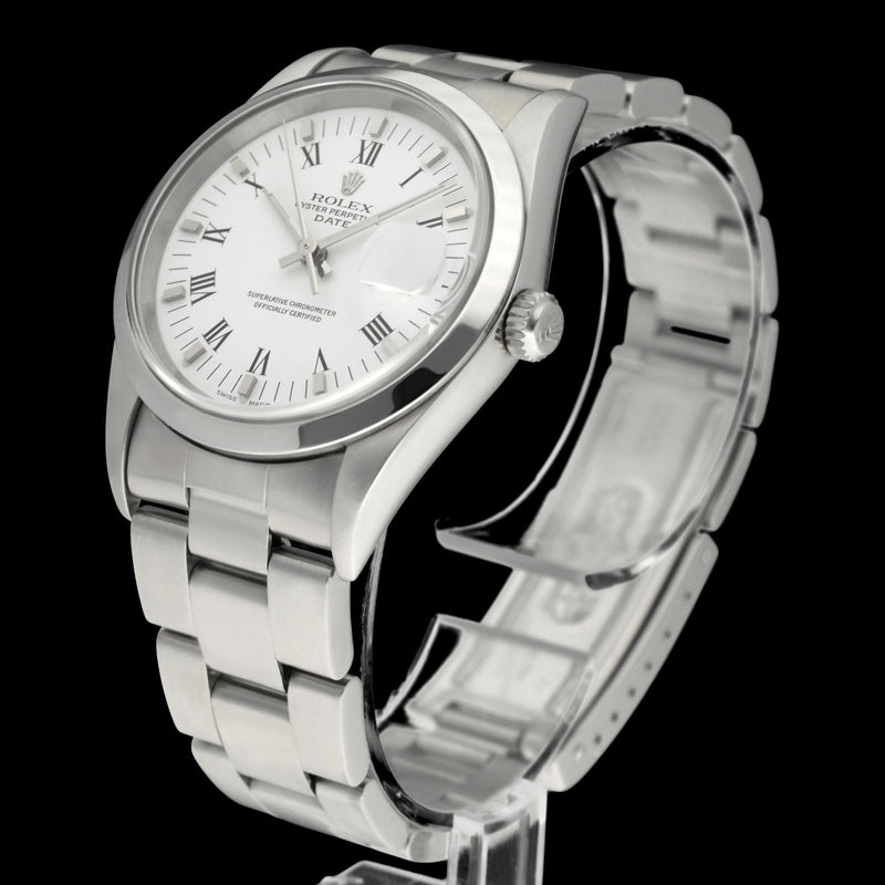 Rolex Oyster Perpetual Date 15200 - 1999 - Rolex horloge - Rolex kopen - Rolex heren horloge - Trophies Watches