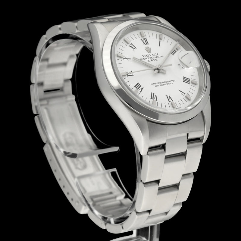 Rolex Oyster Perpetual Date 15200 - 1999 - Rolex horloge - Rolex kopen - Rolex heren horloge - Trophies Watches