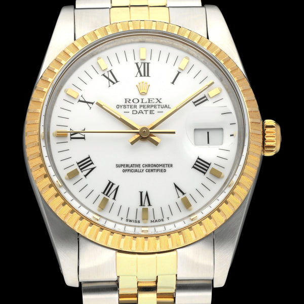 Rolex Oyster Perpetual Date 15053 - 1988 - Rolex horloge - Rolex kopen - Rolex heren horloge - Trophies Watches