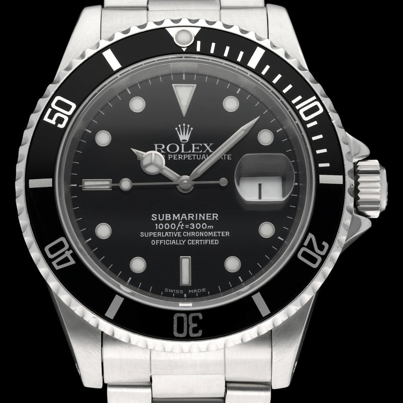 Rolex Submariner 16610 - 2000 - Rolex horloge - Rolex kopen - Rolex heren horloge - Trophies Watches