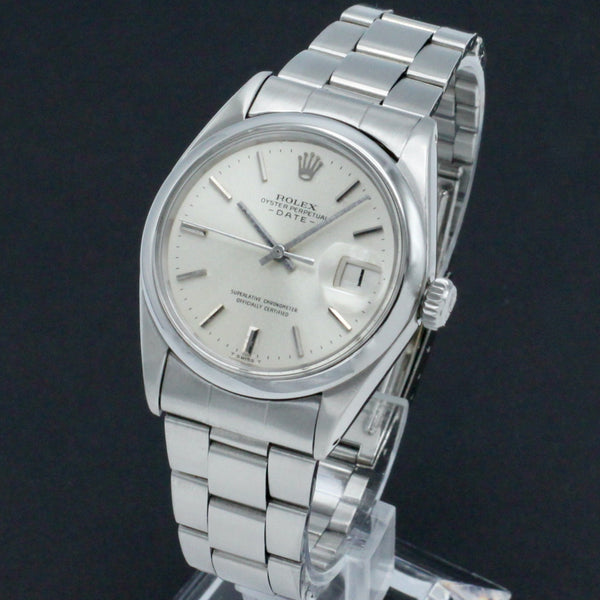 Rolex Oyster Perpetual Date 1500 - 1969 - Rolex horloge - Rolex kopen - Rolex heren horloge - Trophies Watches 