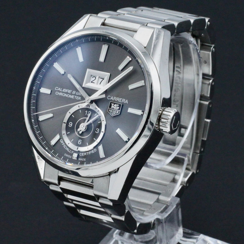 TAG Heuer Carrera Calibre 8 WAR5012.BA0723 - 2015 - TAG Heuer horloge - TAG Heuer kopen - TAG Heuer heren horloge - Trophies Watches