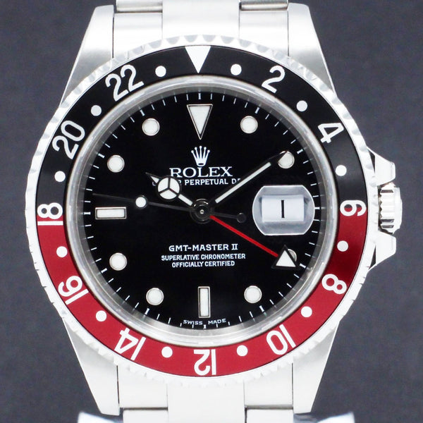 Rolex GMT-Master II 16710 - 1999 - Rolex horloge - Rolex kopen - Rolex heren horloge - Trophies Watches