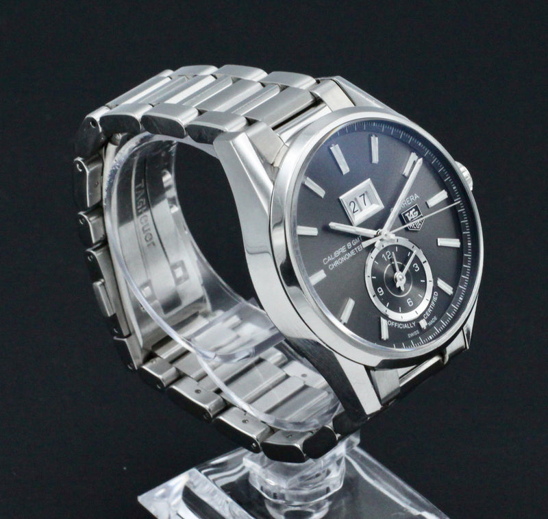 TAG Heuer Carrera Calibre 8 WAR5012.BA0723 - 2015 - TAG Heuer horloge - TAG Heuer kopen - TAG Heuer heren horloge - Trophies Watches