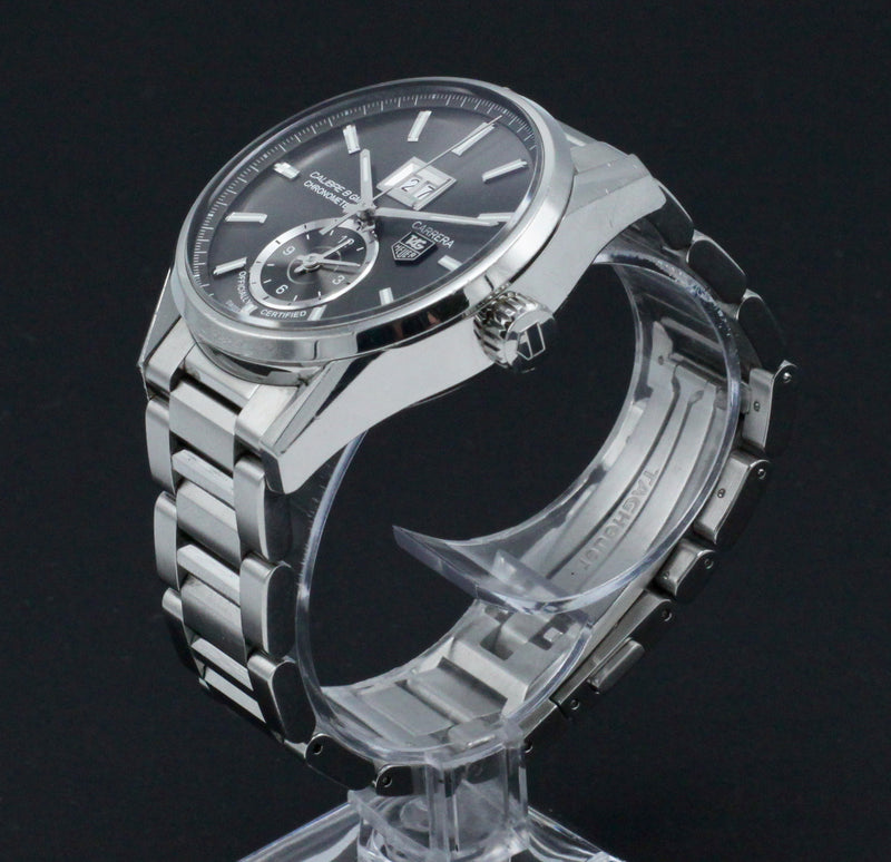 TAG Heuer Carrera Calibre 8 WAR5012.BA0723 - 2015 - TAG Heuer horloge - TAG Heuer kopen - TAG Heuer heren horloge - Trophies Watches