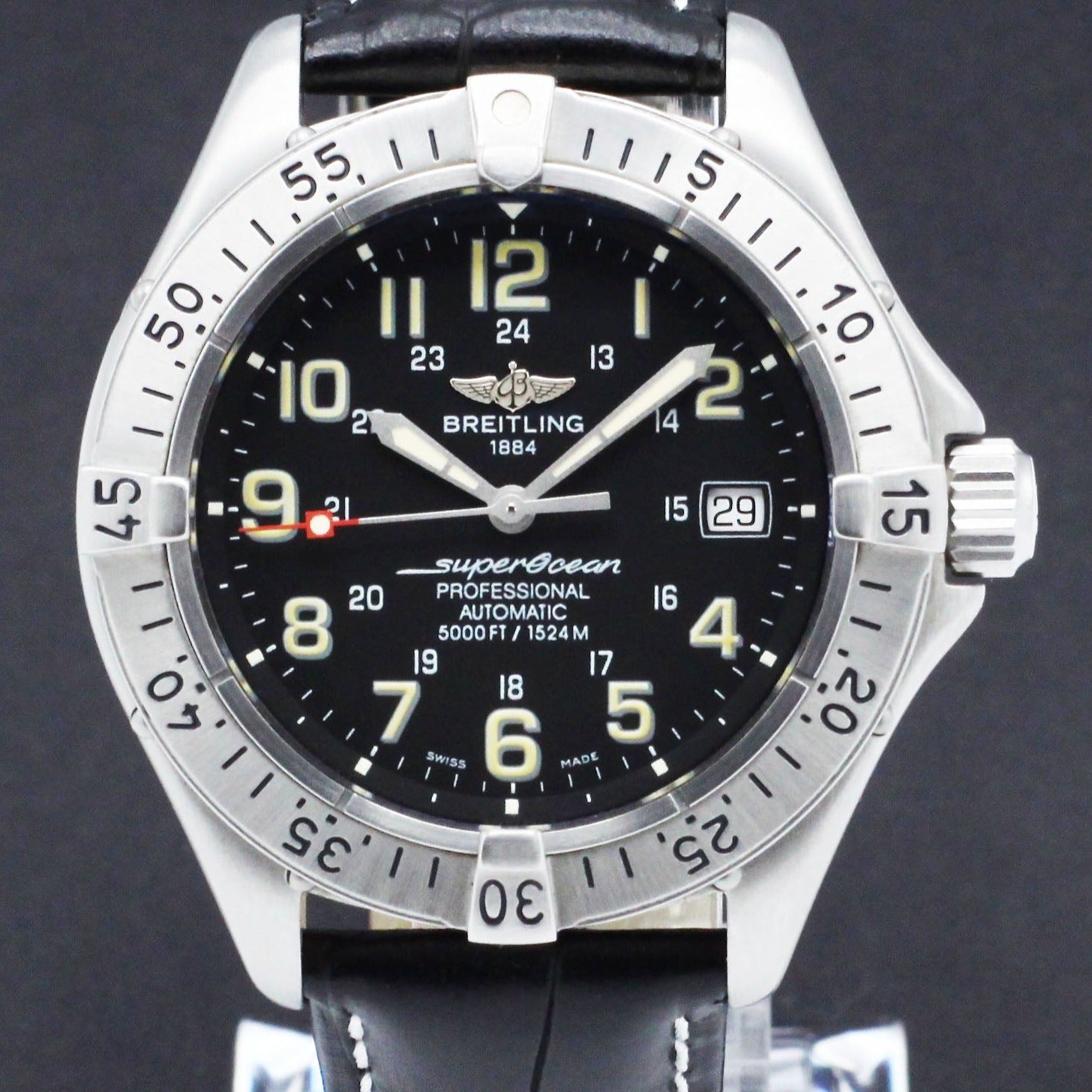 Breitling Superocean A17345 - Breitling horloge - Breitling kopen - Breitling heren horloge - Trophies Watches