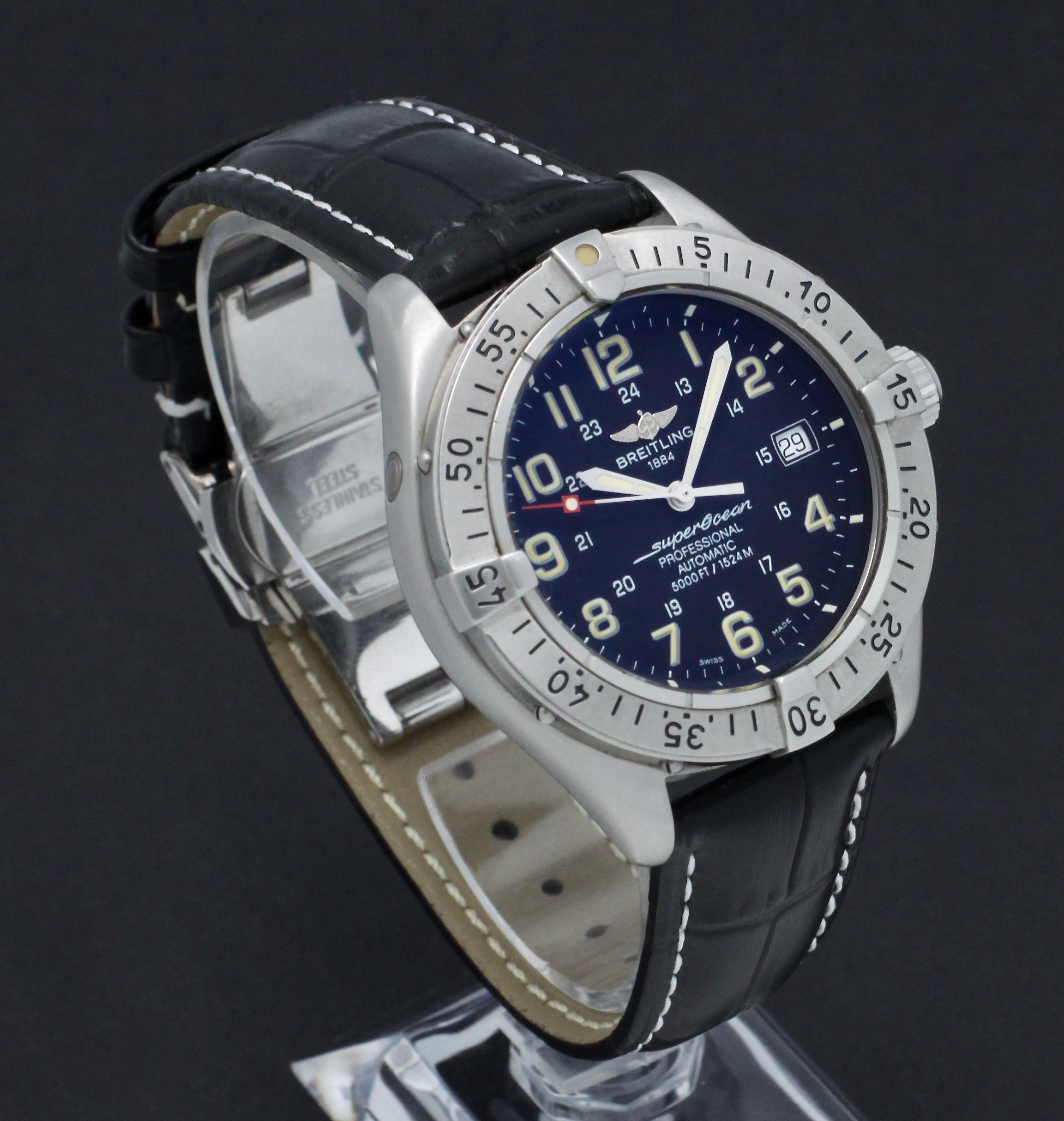 Breitling Superocean A17345 - Breitling horloge - Breitling kopen - Breitling heren horloge - Trophies Watches