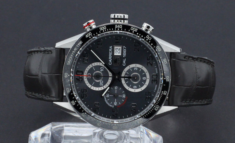 TAG Heuer Carrera Stainless 1887 CAR2A11 - TAG Heuer horloge - TAG Heuer kopen - TAG Heuer heren horloge - Trophies Watches