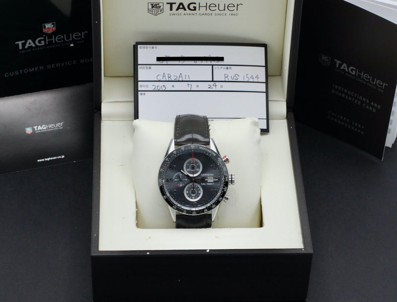 TAG Heuer Carrera Stainless 1887 CAR2A11 - TAG Heuer horloge - TAG Heuer kopen - TAG Heuer heren horloge - Trophies WatchesTAG Heuer Carrera Stainless 1887 CAR2A11 - TAG Heuer horloge - TAG Heuer kopen - TAG Heuer heren horloge - Trophies Watches