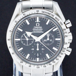 Omega Speedmaster Broad Arrow 3551.50.00. Opwinden, Automatisch. Materiaal horlogekast, Staal. Materiaal horlogeband, Staal. Jaar, 2003. Diameter, 42mm. Omega heren horloge.