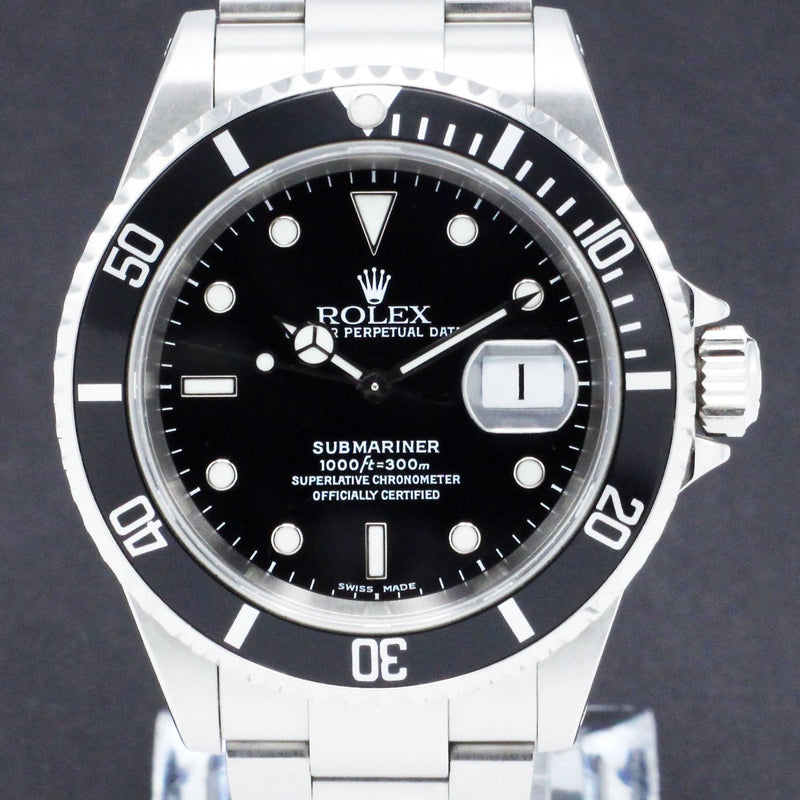 Rolex Submariner 16610 - 2001 - Rolex horloge - Rolex kopen - Rolex heren horloge - Trophies Watches