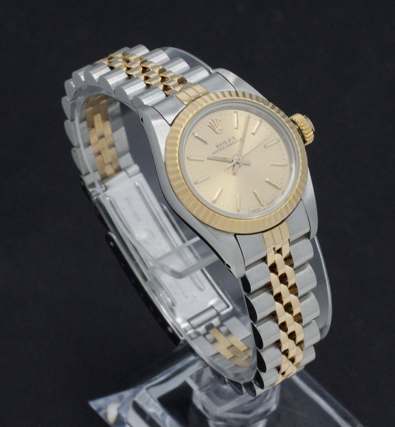 Rolex Oyster Perpetual 67193 - 1988 - Rolex horloge - Rolex kopen - Rolex dames horloge - Trophies Watches