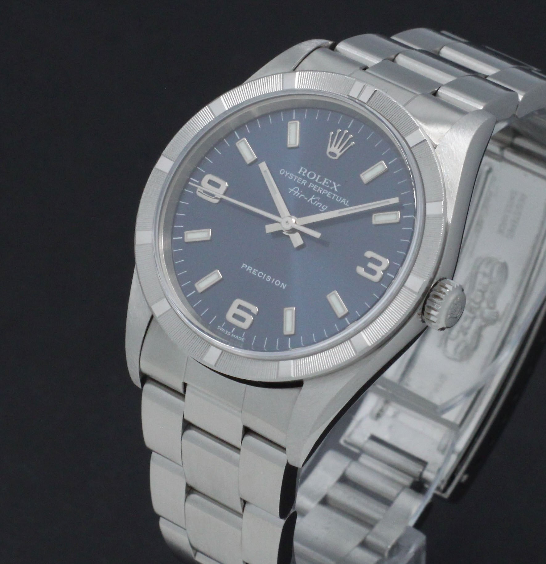 Rolex Air King Precision 14010 - 1999 - Rolex horloge - Rolex kopen - Rolex heren horloge - Trophies Watches