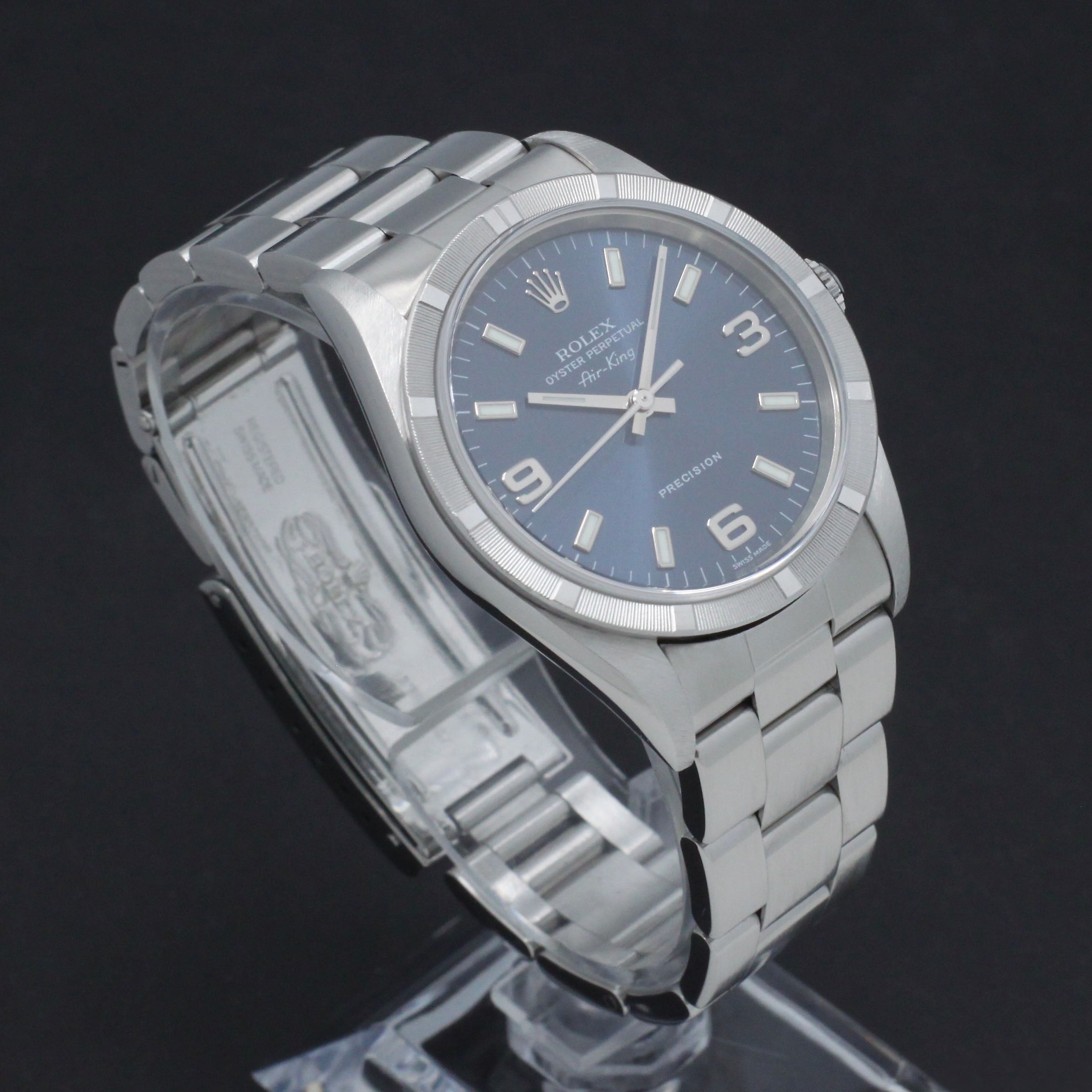 Rolex Air King Precision 14010 - 1999 - Rolex horloge - Rolex kopen - Rolex heren horloge - Trophies Watches