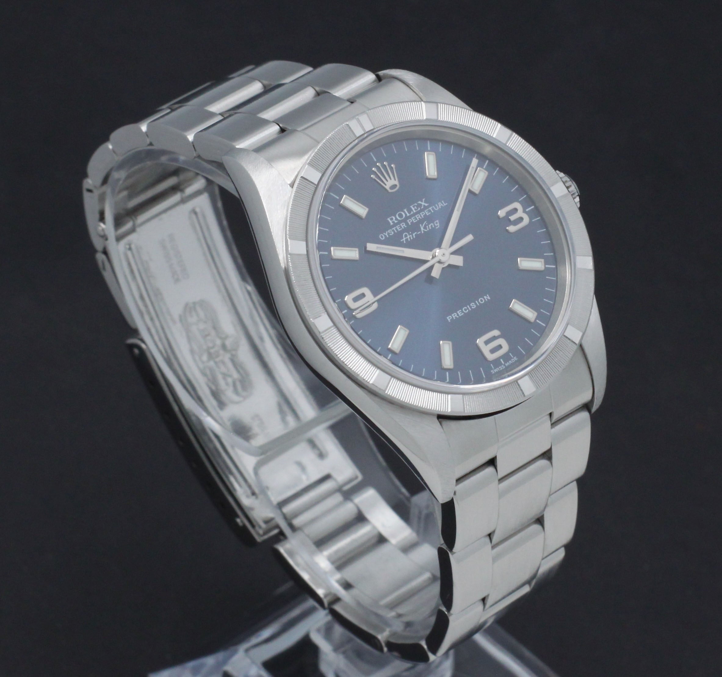 Rolex Air King Precision 14010 - 1999 - Rolex horloge - Rolex kopen - Rolex heren horloge - Trophies Watches