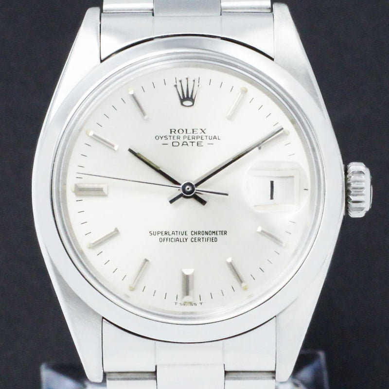 Rolex Oyster Perpetual Date 1500 serviced - 1971 - Rolex horloge - Rolex kopen - Rolex heren horloge - Trophies Watches