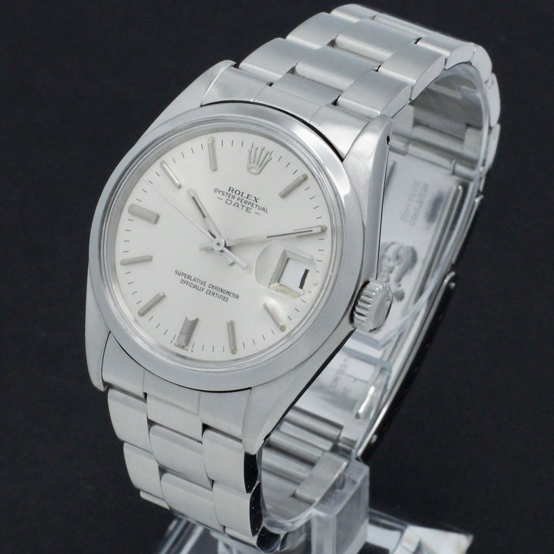 Rolex Oyster Perpetual Date 1500 serviced - 1971 - Rolex horloge - Rolex kopen - Rolex heren horloge - Trophies Watches