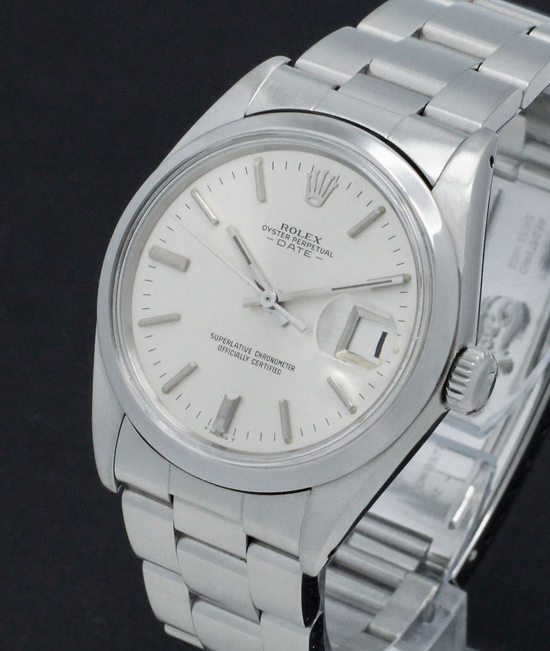 Rolex Oyster Perpetual Date 1500 serviced - 1971 - Rolex horloge - Rolex kopen - Rolex heren horloge - Trophies Watches