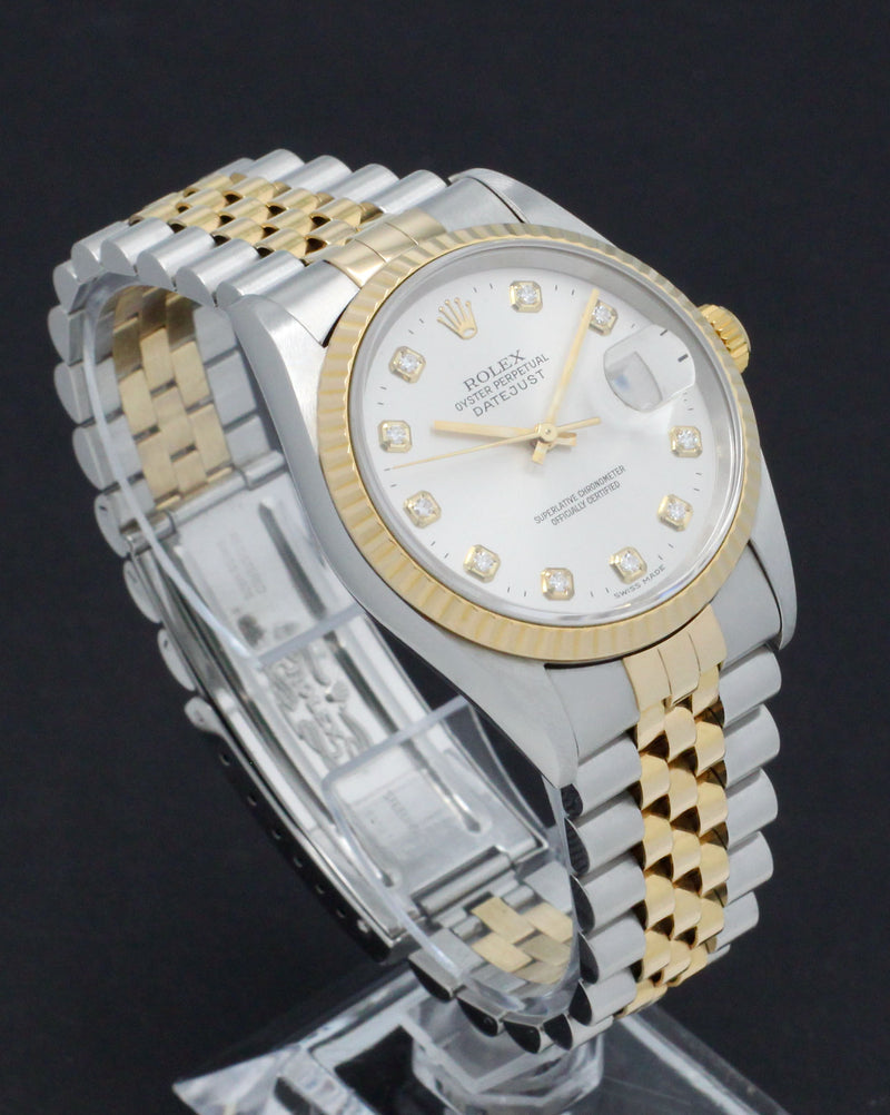 Rolex Datejust 16233G - 1999 - Rolex horloge - Rolex kopen - Rolex heren horloge - Trophies Watches