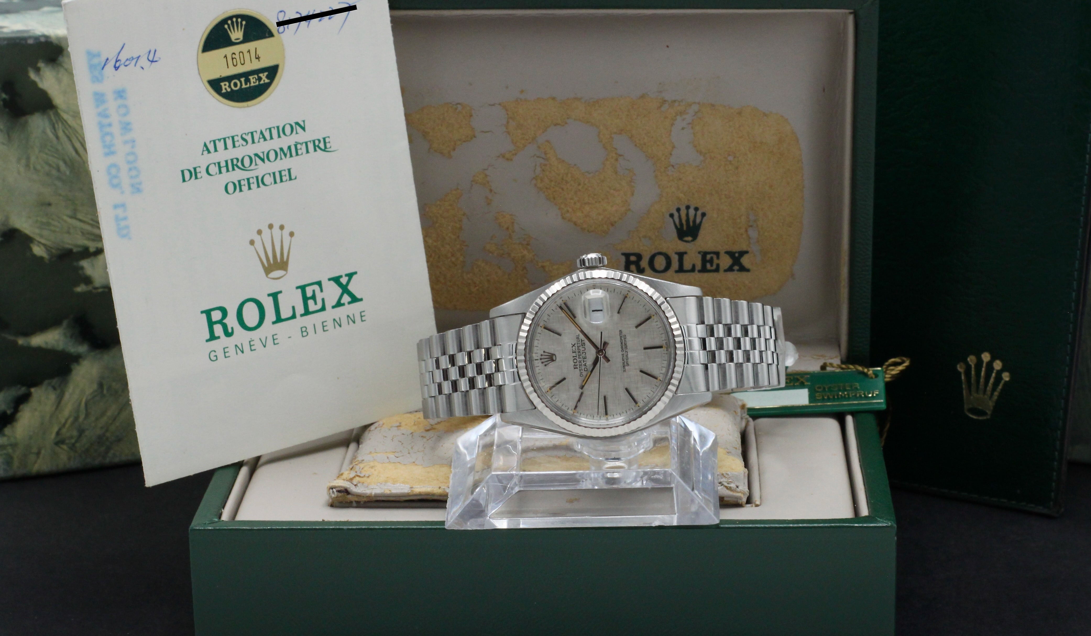 Rolex Datejust 16014 - 1984 - Rolex horloge - Rolex kopen - Rolex heren horloge - Trophies Watches