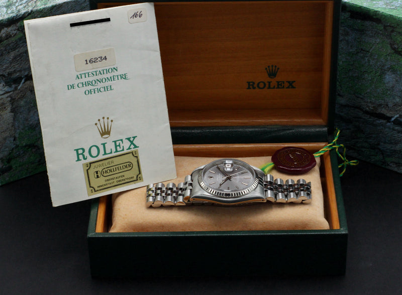Rolex Datejust 16234 - 1988 - Rolex horloge - Rolex kopen - Rolex heren horloge - Trophies Watches