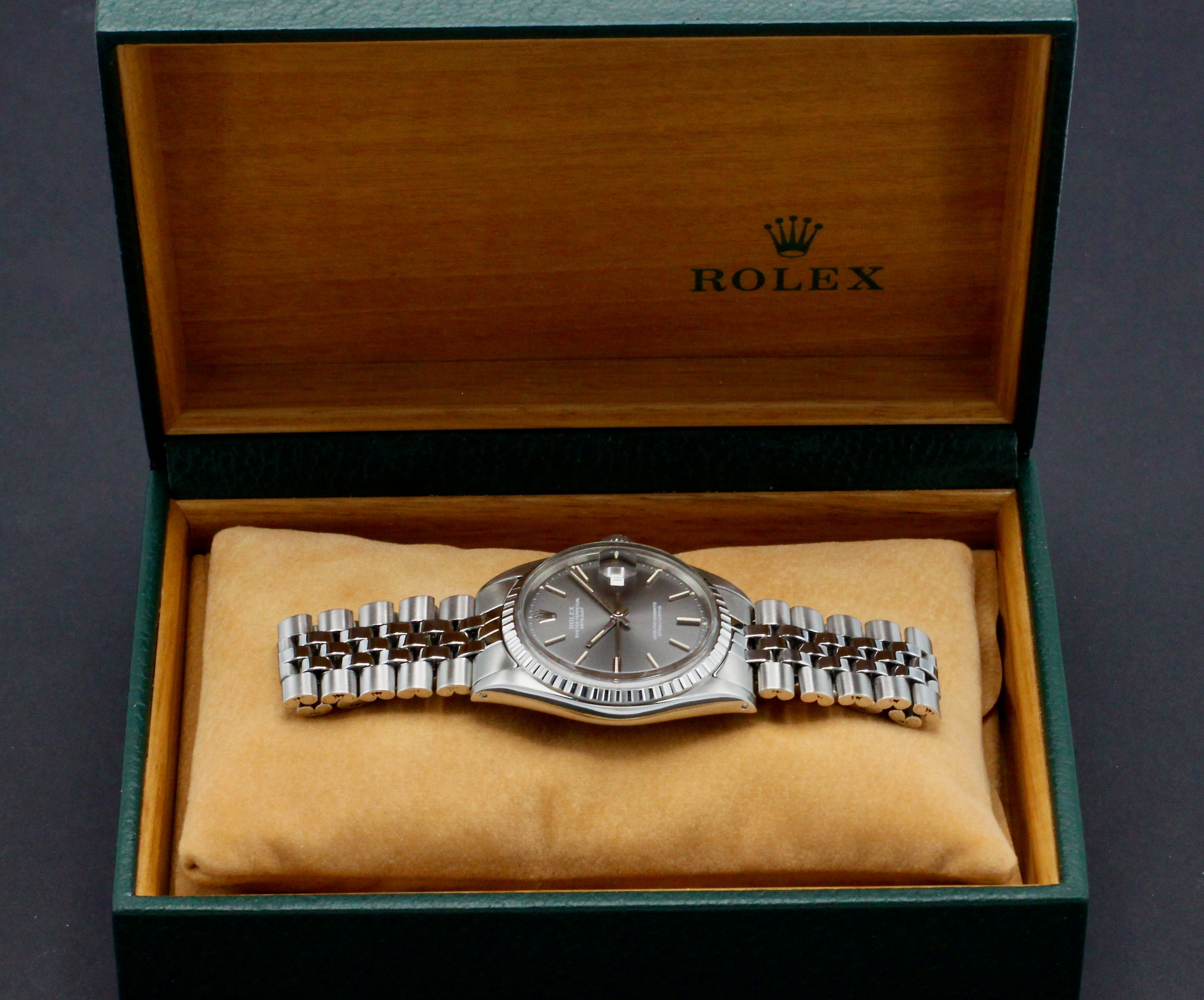 Rolex Datejust 1603 - 1971 - Rolex horloge - Rolex kopen - Rolex heren horloge - Trophies Watches  Edit alt text