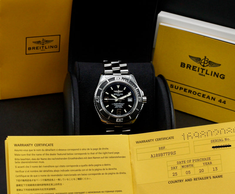 Breitling Superocean 44 A17391 - 2013 - Breitling horloge - Breitling kopen - Breitling heren horloge - Trophies Watches