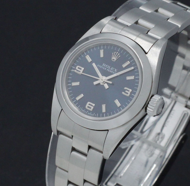 Rolex Oyster Perpetual 67180 - 1999 - Rolex horloge - Rolex kopen - Rolex dames horloge - Trophies Watches