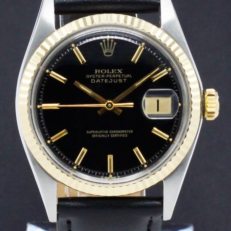 Rolex Datejust 1601 - 1972 - goud/staal - two/tone - Rolex horloge - Rolex kopen - Rolex heren horloge - Trophies Watches