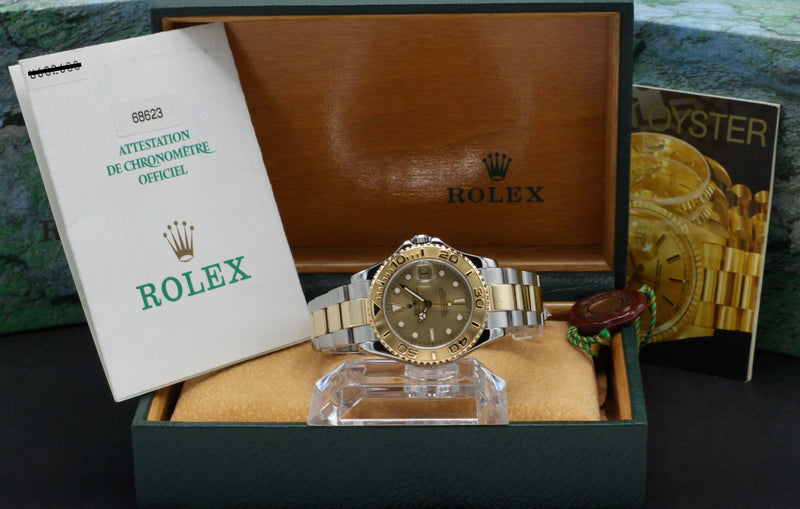 Rolex Yacht-Master 68623 - 1998 - Rolex horloge - Rolex kopen - Rolex heren horloge - Trophies Watches