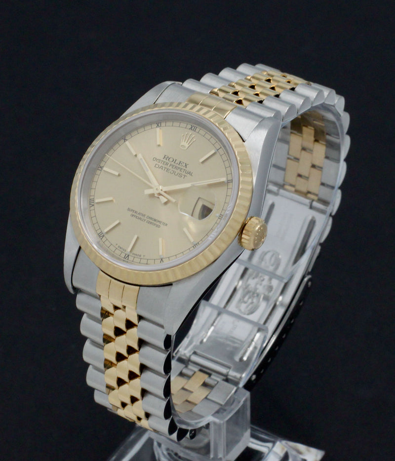 Rolex Datejust 16233 - 1991 - Rolex horloge - Rolex kopen - Rolex heren horloge - Trophies Watches