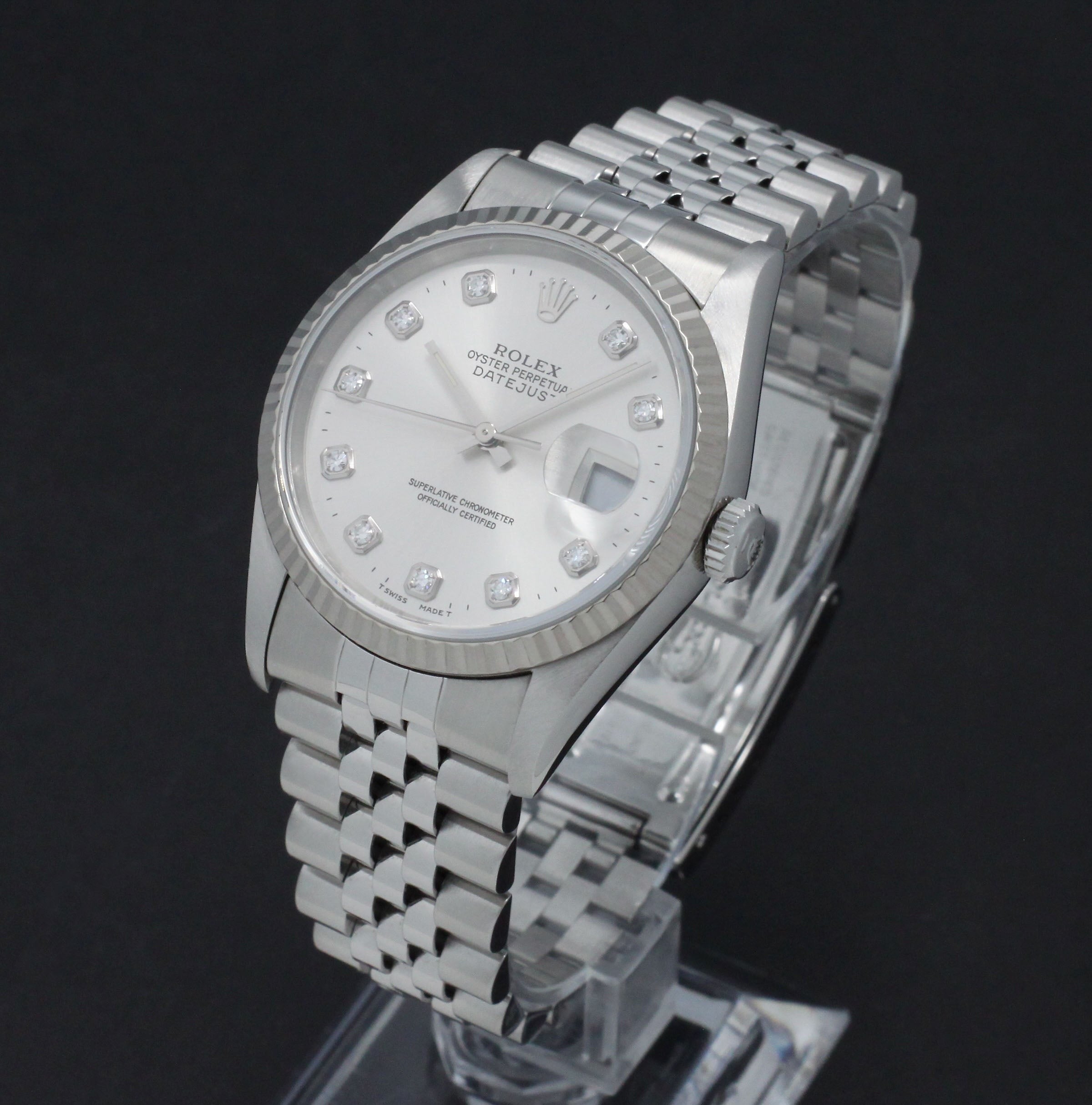 Rolex Datejust 16234G - 1996 - Rolex horloge - Rolex kopen - Rolex heren horloge - Trophies Watches