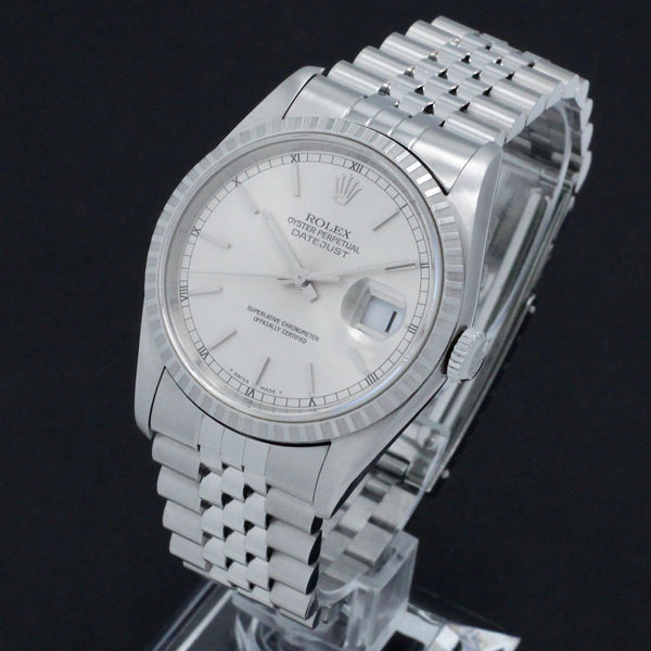 Rolex Datejust 16220 - 1998 - Rolex horloge - Rolex kopen - Rolex heren horloge - Trophies Watches