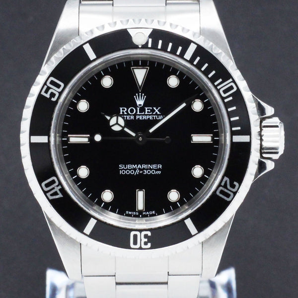 Rolex Submariner 14060 - 2003 - Rolex horloge - Rolex kopen - Rolex heren horloge - Trophies Watches