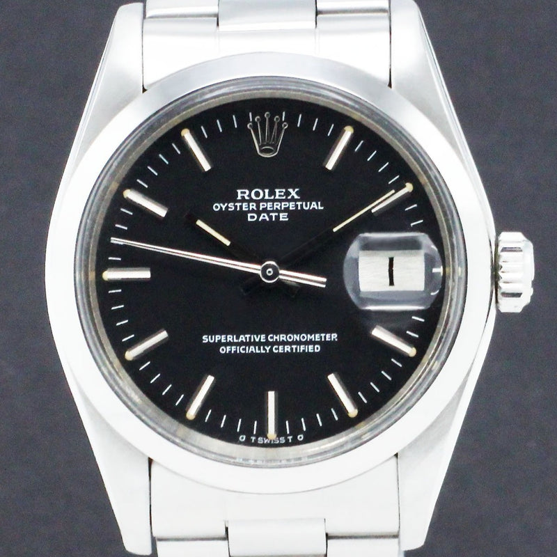 Rolex Oyster Perpetual Date 1500 - 1978 - Sigma Dial - Rolex horloge - Rolex kopen - Rolex heren horloge - Trophies Watches