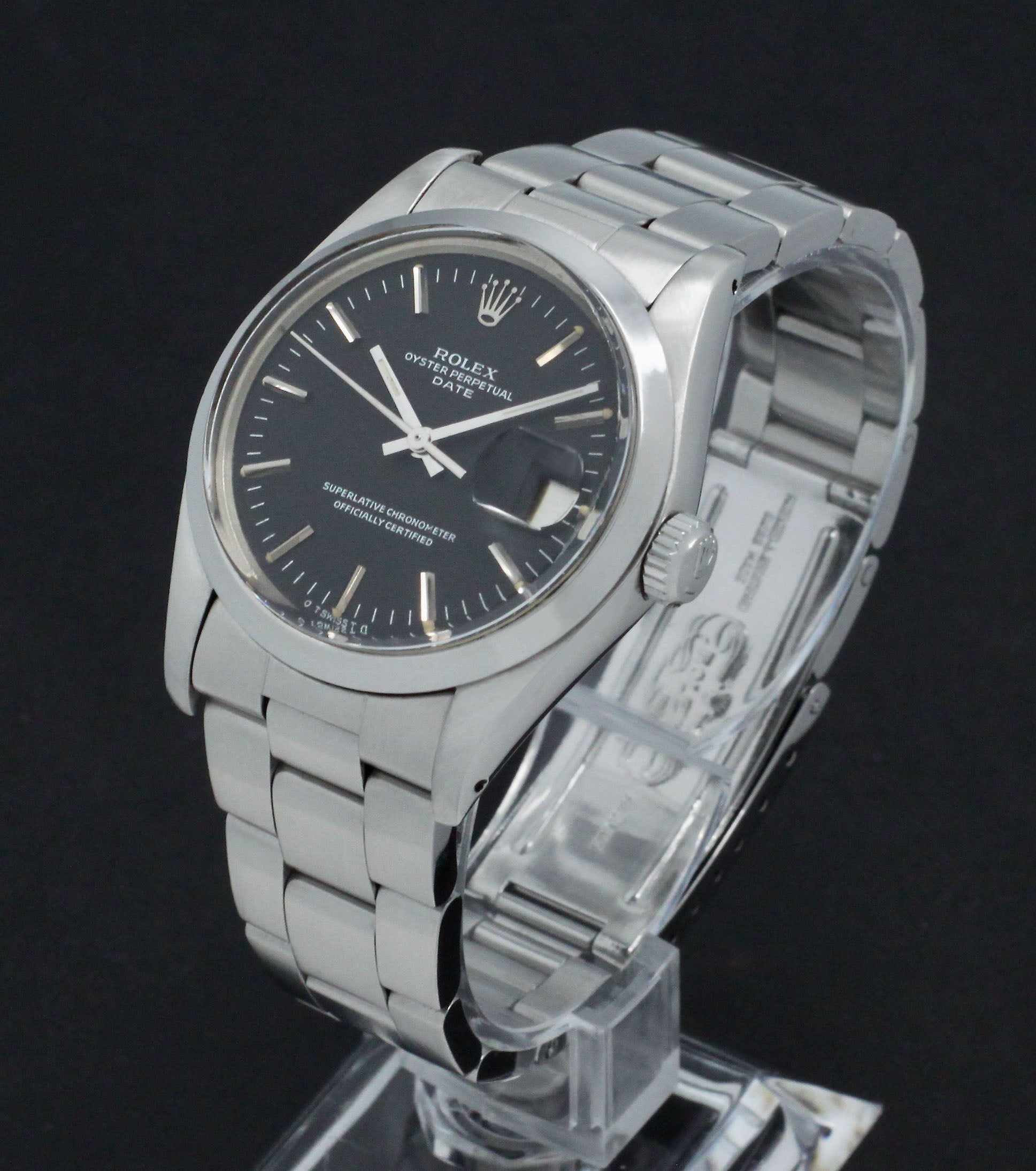 Rolex Oyster Perpetual Date 1500 - 1978 - Sigma Dial - Rolex horloge - Rolex kopen - Rolex heren horloge - Trophies Watches